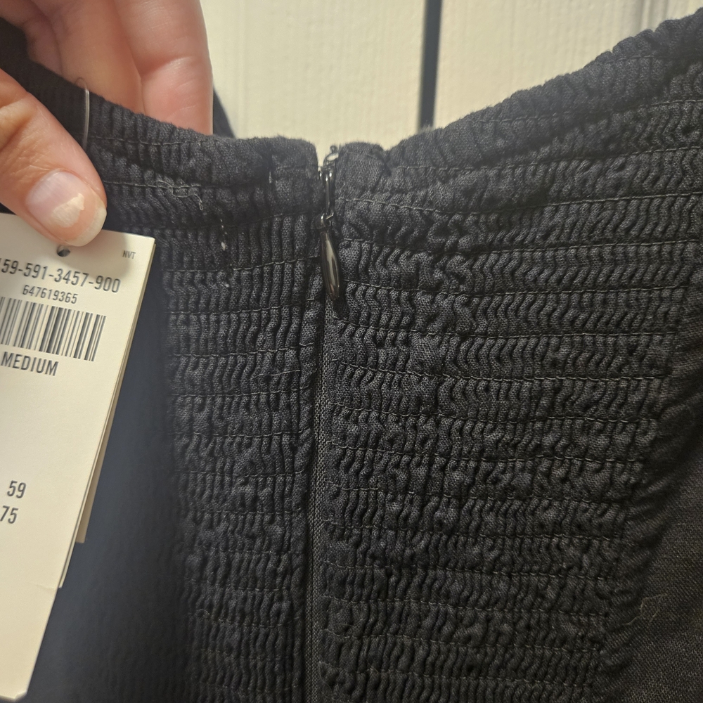 Abercrombie & Fitch Black Mini Dress NWT - Picture 7 of 10